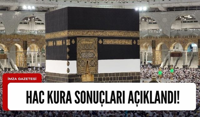 2024 Hac kuraları sonuçlandı!