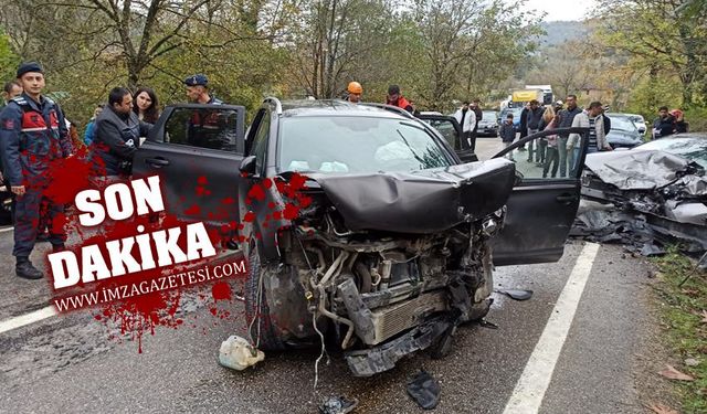 Bartın'ın ilçesinde ölümlü kaza!