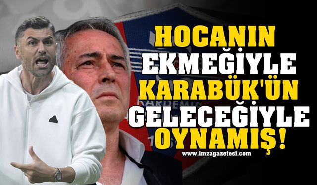 Burak Yılmaz, 2018 yılında Kardemir Karabükspor'u kandırıp Coşkun Demirbakan'ın ekmeğiyle oynamış!