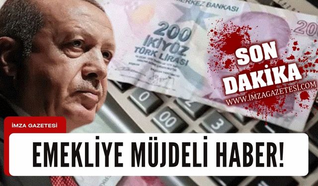 Emekliye müjdeli haber geldi! İşte detaylar...