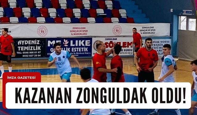 Maçın kazananı Zonguldak oldu!