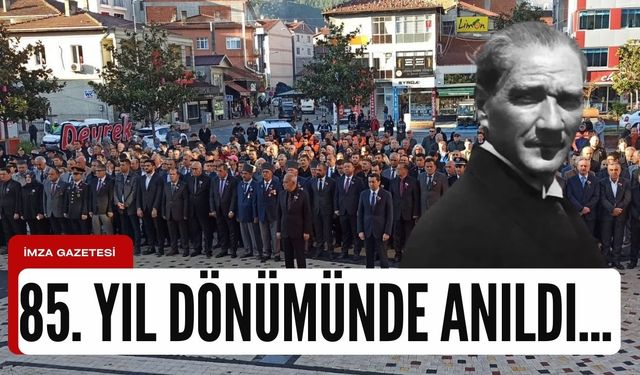 Gazi Mustafa Kemal Atatürk'ün vefatının 85. yılı...
