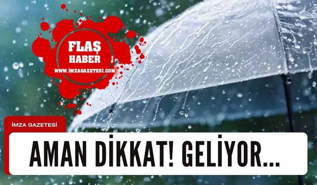 Meteorolojiden Zonguldak, Bartın, Kastamonu ve Düzce için uyarı!