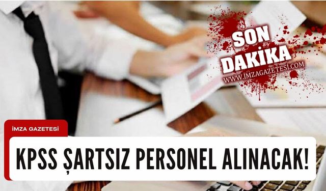 En az lise mezunu personel alınacak...