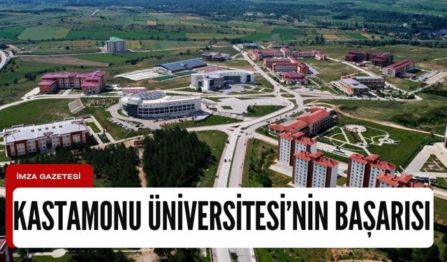 Kastamonu Üniversitesi'nden yeni başarı...