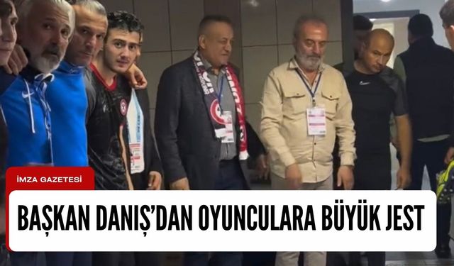 Sabit Danıştan Zonguldak Kömürspor’a büyük jest!