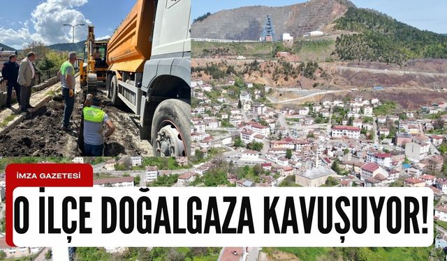 Selin vurduğu o ilçeye doğalgaz geliyor!