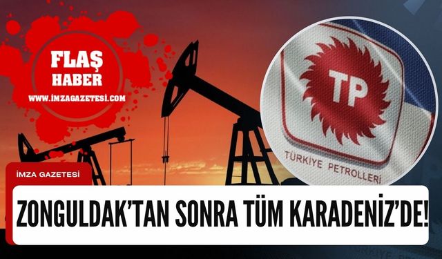 TPAO Zonguldak'tan sonra Karadeniz'de petrol aramak için izin aldı!