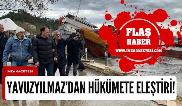 Yavuzyılmaz "“Afetlerin olumsuz etkilerini önlemekten ziyade, afet başa gelince yönetmeye çalışmak”