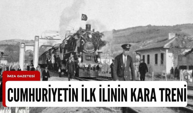 Yıl 1935 cumhuriyetin ilk ili Zonguldak'ın kara treni...