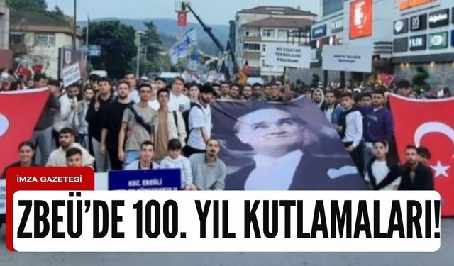 ZBEÜ Kdz. Ereğli MYO'da cumhuriyetin 100. yılı kutlandı!