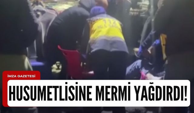 13 yaşındaki çocuk, husumetlisine mermi yağdırdı