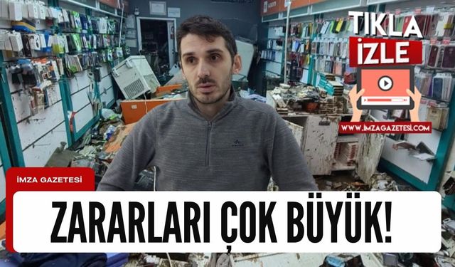 19 Kasım'daki selden çok büyük etkilendiler " Devlet cam, kepenk gibi hasarları karşıladı"