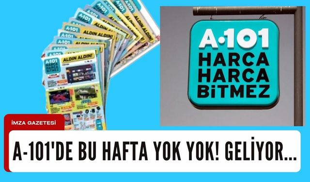 A-101'de bu hafta yok yok! 7 Aralık'ta Kahve, çay makinesi dahil bir çok yeni ürün geliyor...