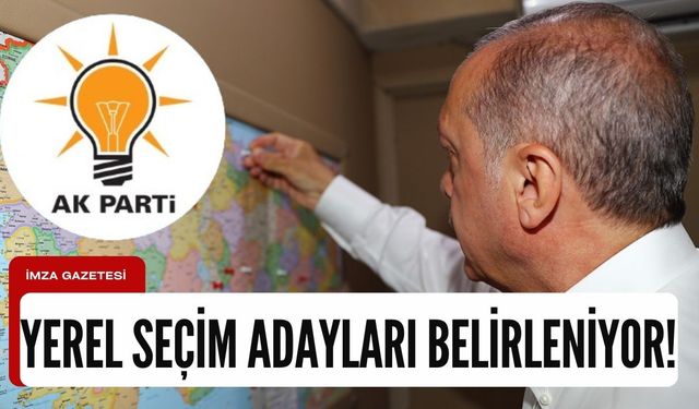 AK Parti'nin yerel seçim adayları nasıl belirlenecek?