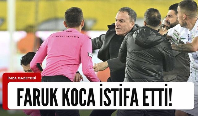 Ankaragücü Başkanı Faruk Koca istifa etti!