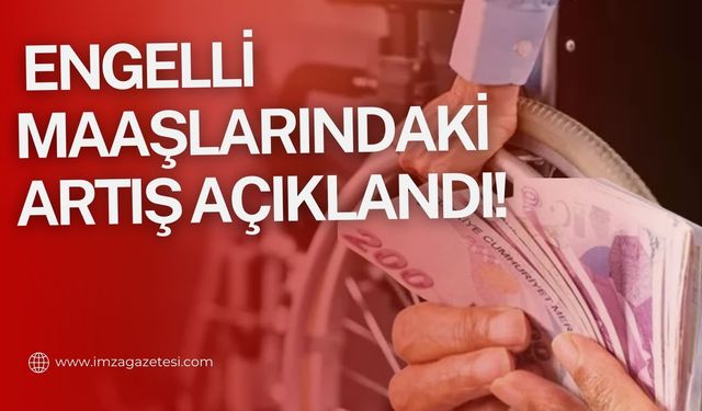 Başkan Şirin engelli maaşlarındaki artışı açıkladı!