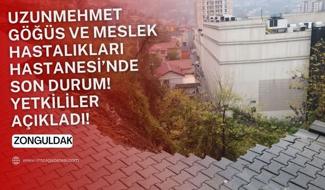 Batı Karadeniz'i sarsan yağışlar! Uzun Mehmet Göğüs ve Meslek Hastalıkları Hastanesinin akıbeti