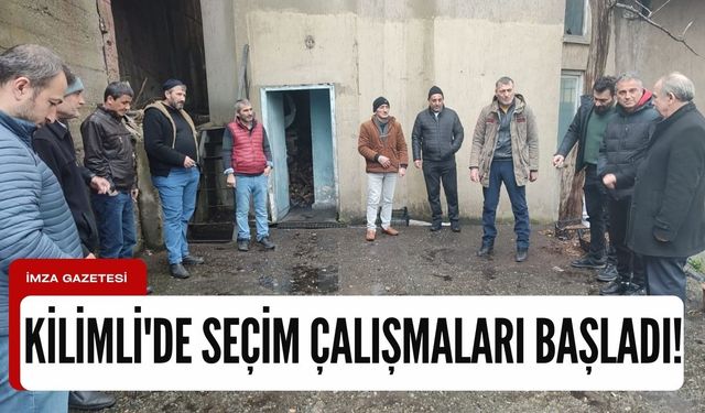 CHP Kilimli Belediye Başkan Adayı Erol Sarıal halkla buluştu...