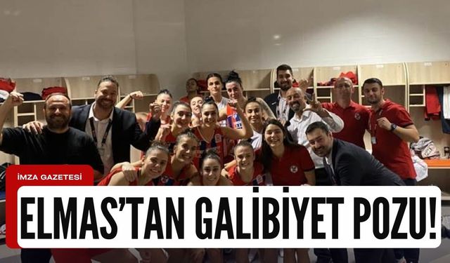 Elmas'tan galibiyet pozu! "Biz bu memleketi Süper Lige taşıyacağız"