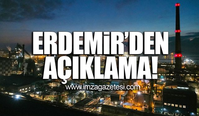 ERDEMİR'den Borsan-Isı davası hakkında açıklama!