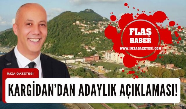 Erdinç Kargidan'dan adaylık açıklaması!