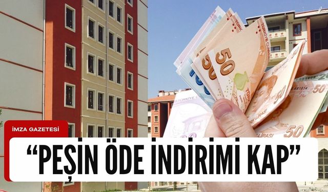 Ev sahiplerinin yeni talebi "peşin öde indirimi kap"