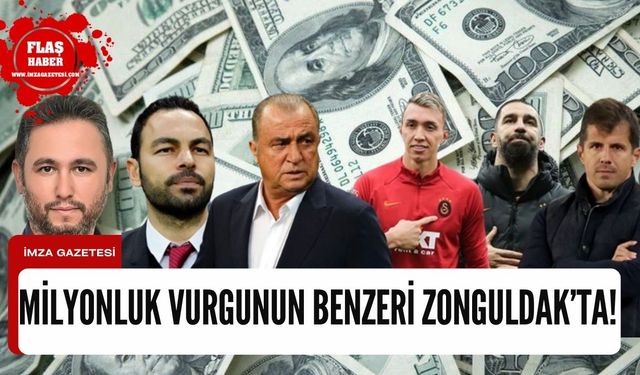 Fatih Terim, Arda Turan, Muslera ve Selçuk İnan ve Emre Belezoğlu'nun da karıştığı olayın benzeri Zonguldak'ta yaşandı!