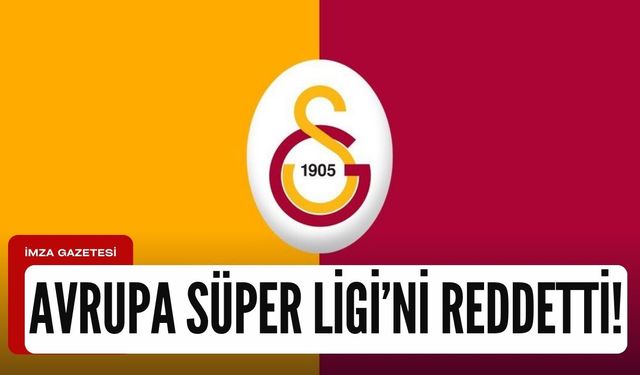 Galatasaray'dan Avrupa Süper Ligi açıklaması!