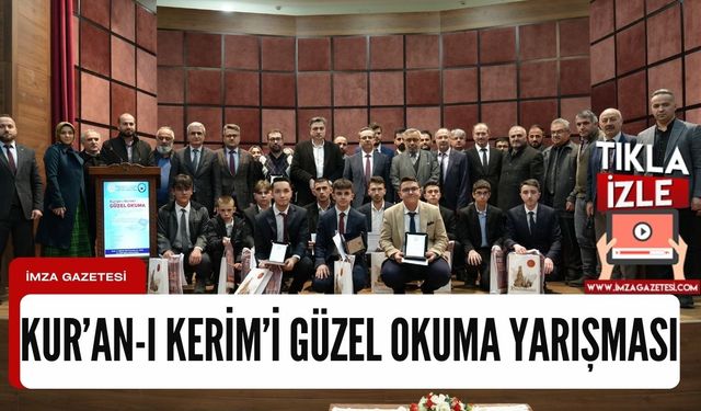 "Genç Sada Kur’an-ı Kerim’i Güzel Okuma Yarışması" öğrenciler arasında büyük bir katılım ve heyecanla gerçekleşti...