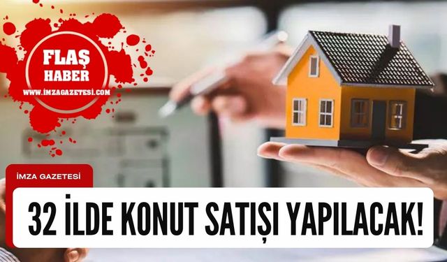 Zonguldak, Bartın ve birçok ilde konutlar satışa çıkarılıyor!