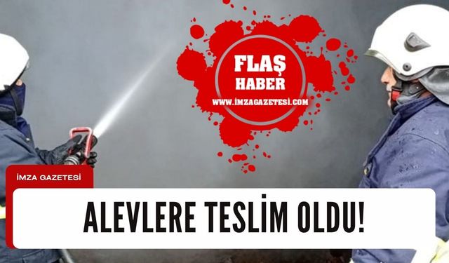 Alevlere teslim oldu!