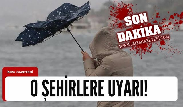 Zonguldak, Kocaeli, Kastamonu, Sinop, Yalova, Düzce, Sakarya, Karabük için uyarı!