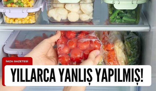 Yıllarca yanlış yapmışız, bakın doğrusu nasılmış!