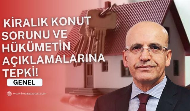 Kiralık konut sorunu ve hükümetin açıklamalarına tepki!