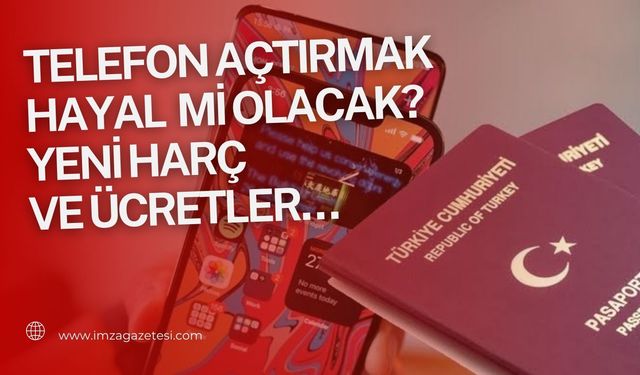 Resmi Gazete’de yayımlandı! İşte yeni harç ve ücretler…