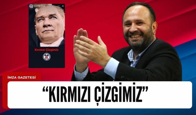 Kanat Tan, "Kırmızı çizgimiz"