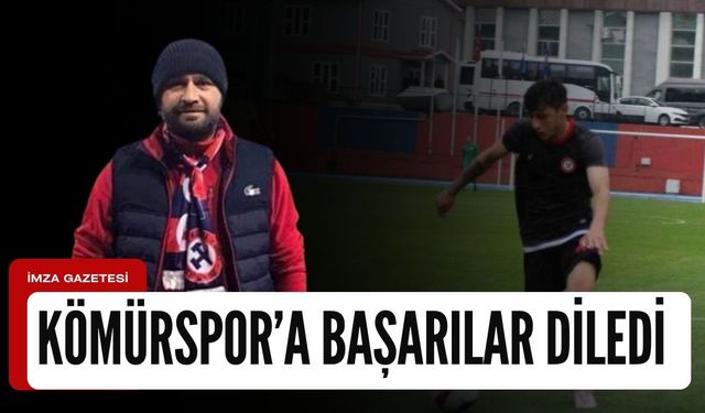 Kanat Tan, Zonguldak Kömürspor'a başarılar diledi