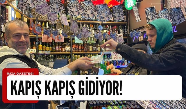 Büyük ikramiyeyi duyan oraya koştu!