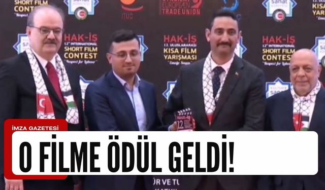 Zonguldaklı isme ödül geldi!