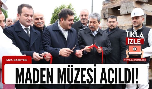 Kozlu Maden Müzesi ile maden tarihi vatandaşla buluşacak...