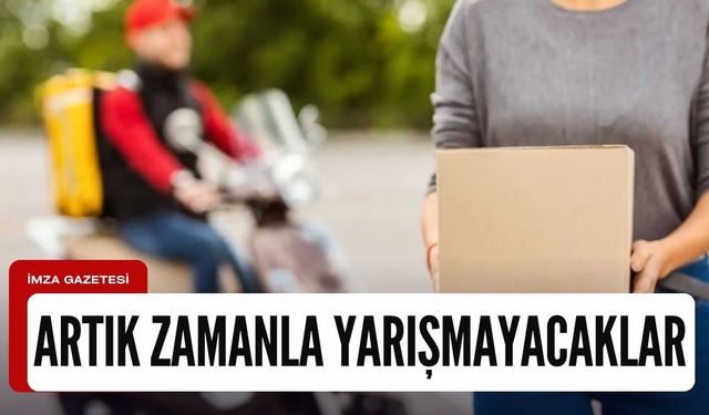 Kuryelerde yeni düzenleme tamamlandı!