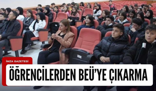 Lise öğrencilerinden BEÜ'ye çıkarma!