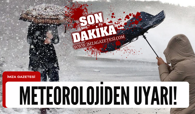 Meteoroloji'den Son Dakika! Kar Yağışı Yolda Mı?