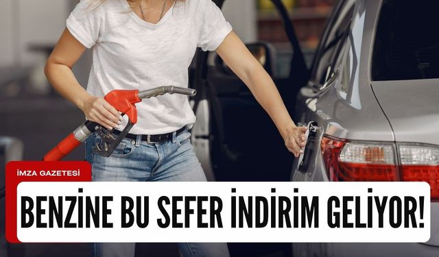 Motorinin ardından Benzine de büyük indirim!