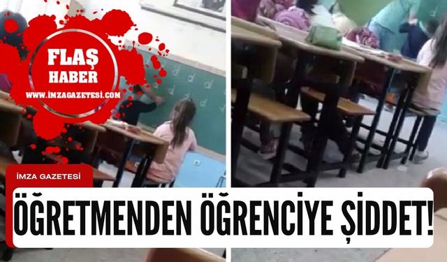 Öğretmen sekiz yaşındaki çocuğu darp etti! Savcılık karar verdi