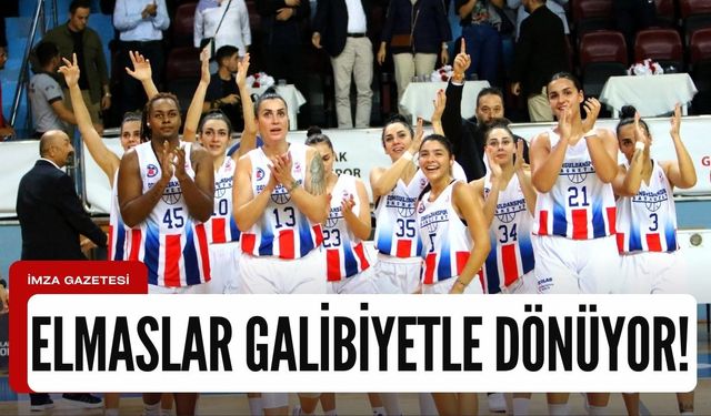 Potanın Elmasları Mersin'den galibiyetle dönüyor!