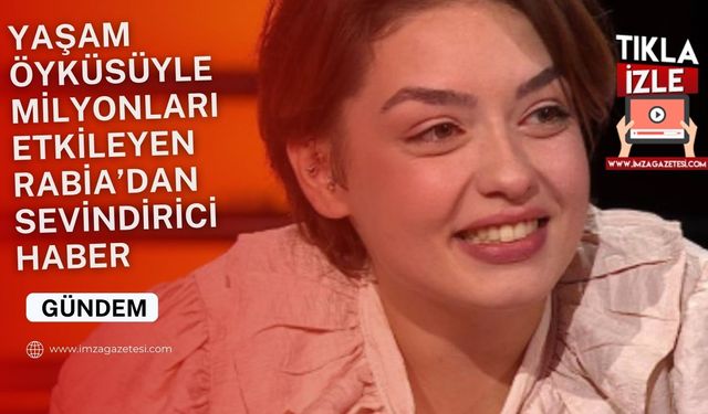 Yaşam öyküsüyle milyonları etkileyen Rabia Birsen Göğercin'den müjdeli haber!