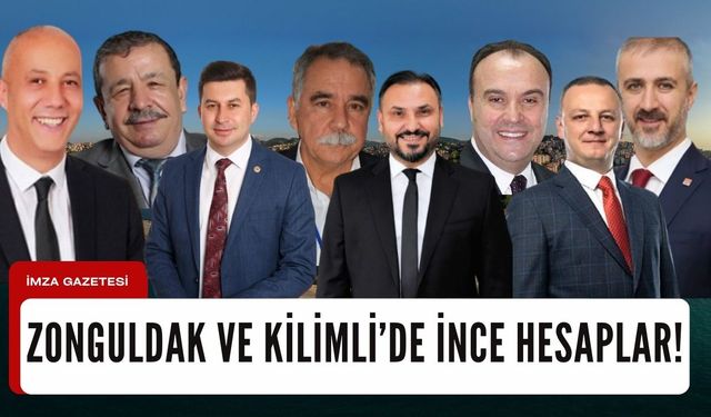 Zonguldak ve Kilimli’de ince hesaplar…