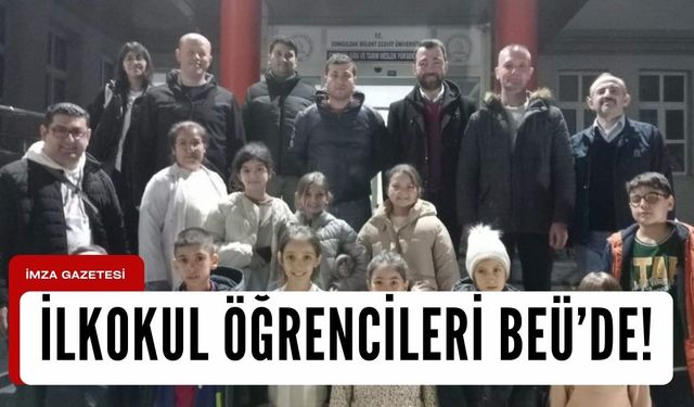 İlkokul öğrencileri BEÜ'de...